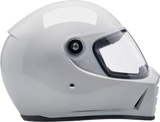 BILTWELL Lane Splitter Helmet - Gloss White - Medium 1004-104-503