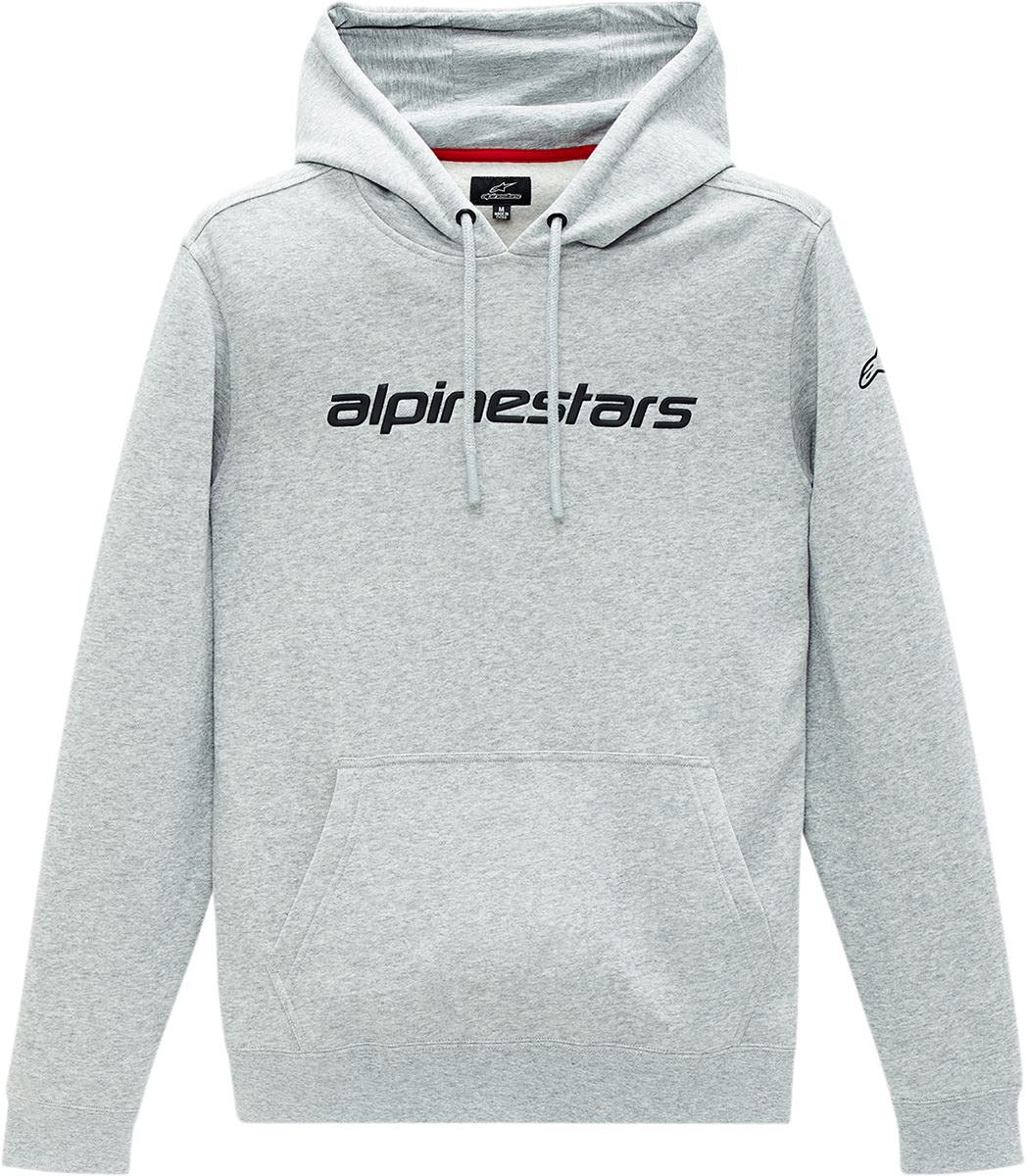 ALPINESTARS Linear Hoodie - Heather Gray/Black - 2XL 12135167010262X