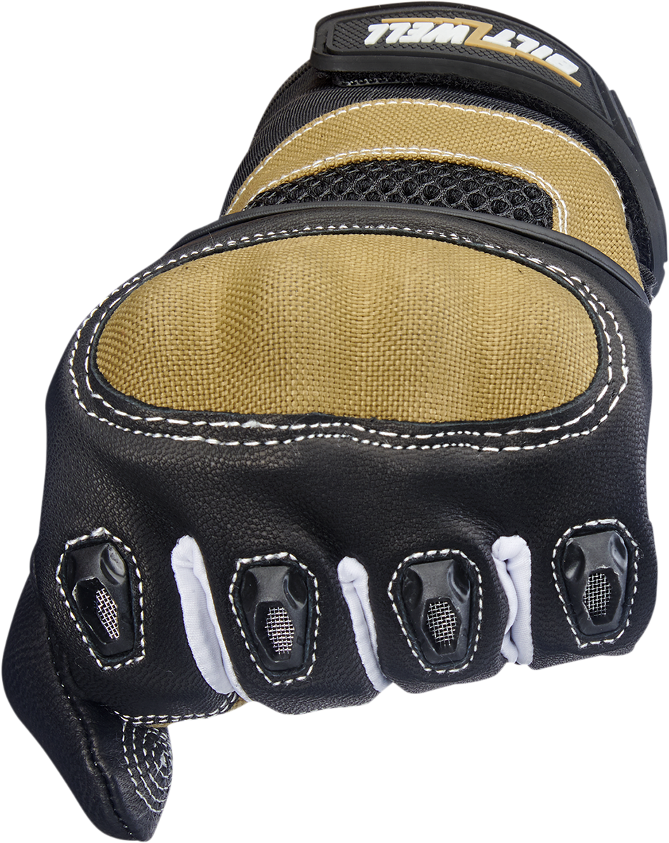 BILTWELL Bridgeport Gloves - Tan - XS 1509-0901-301