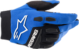 ALPINESTARS Youth Full Bore Gloves - Blue/Black - XS 3543622-713-XS