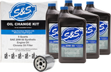 S&S CYCLE Oil Change Kit for M8 162233