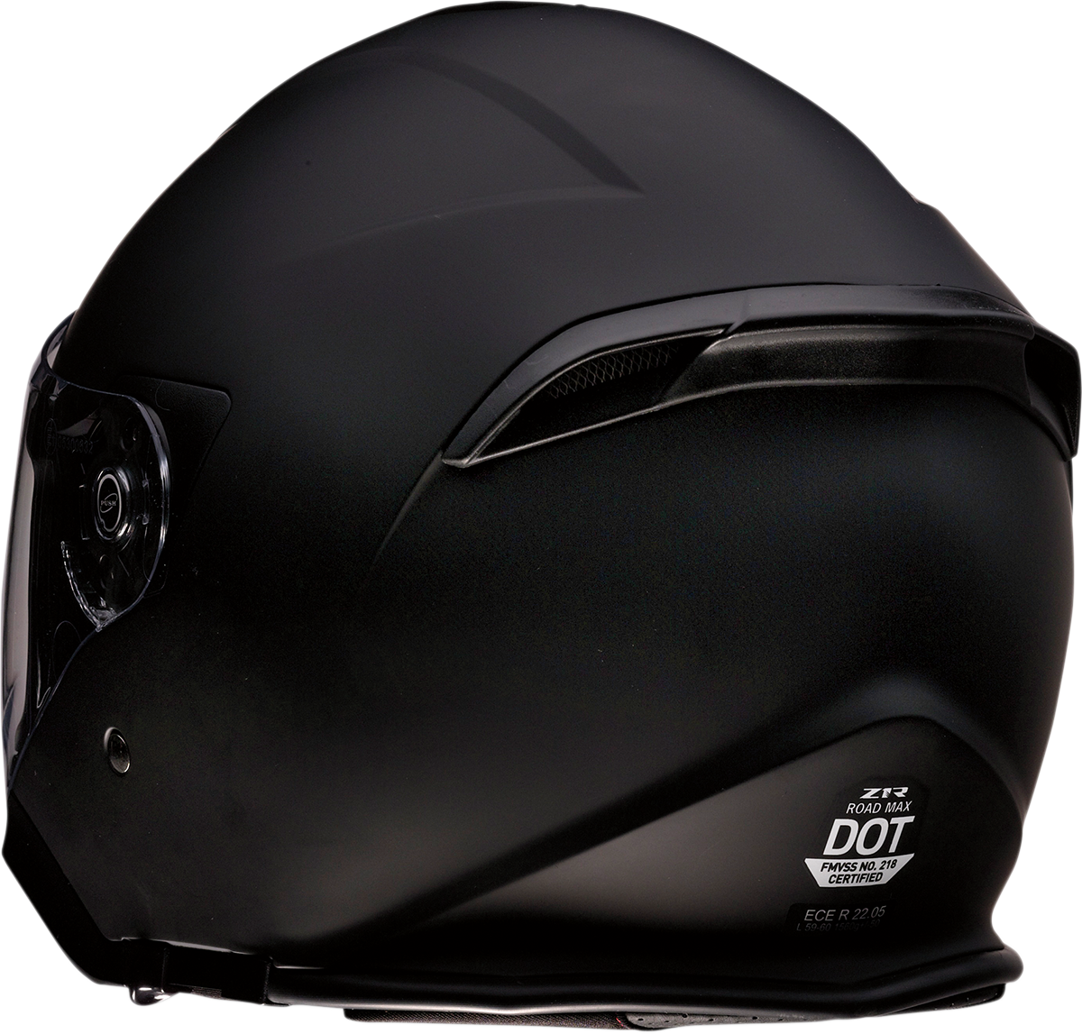 Z1R Road Maxx Helmet - Flat Black - Medium 0104-2518