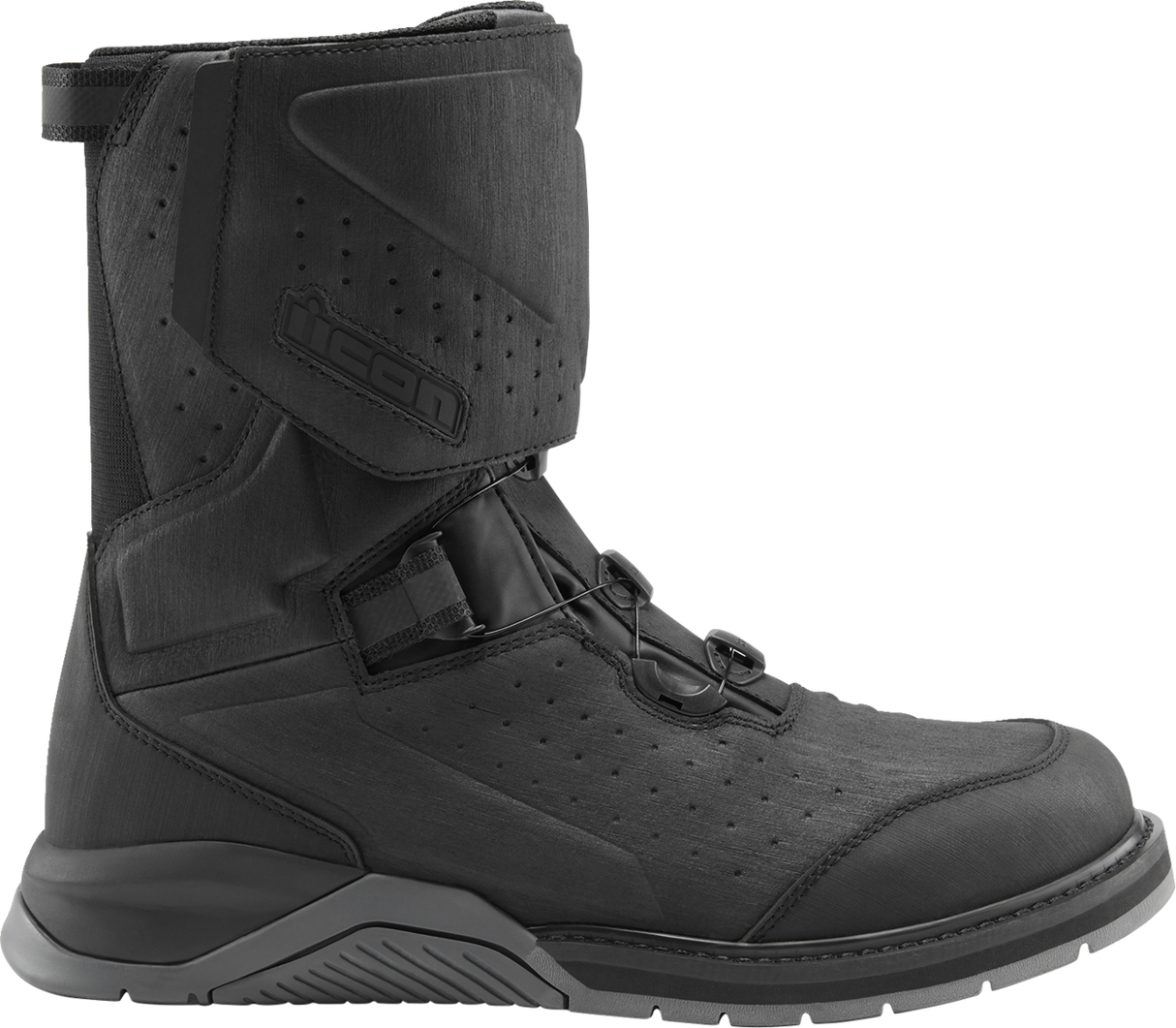 ICON Alcan Waterproof Boots - Black - Size 11 3403-1239