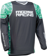 MOOSE RACING Qualifier Jersey - Teal/Gray - 4XL 2910-6964