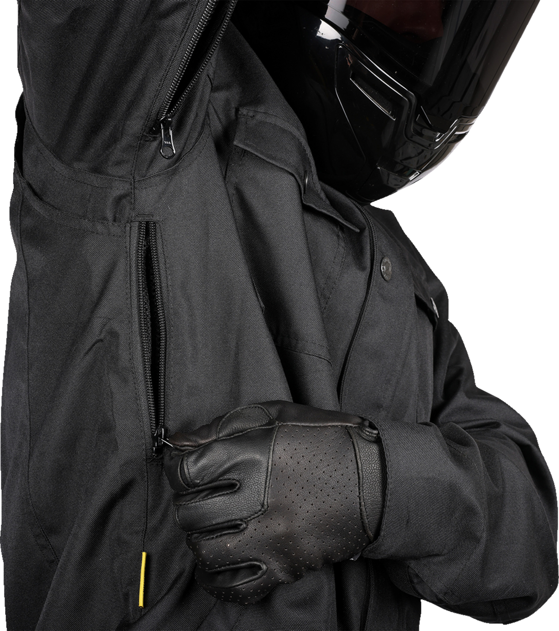 THRASHIN SUPPLY CO. Atlas v2 Riding Jacket - Black - Medium TMJ-09-09