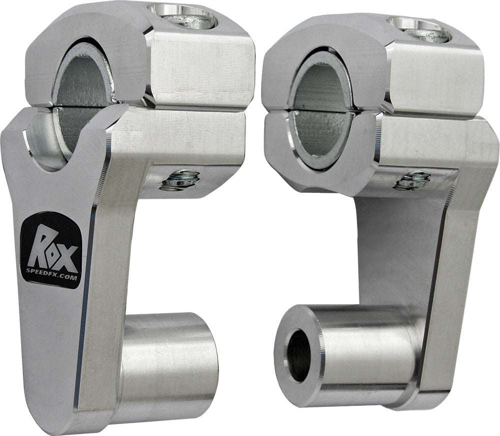 ROX Elite Series Pivot Handlebar Riser 2" (Natural) 1R-P2SE