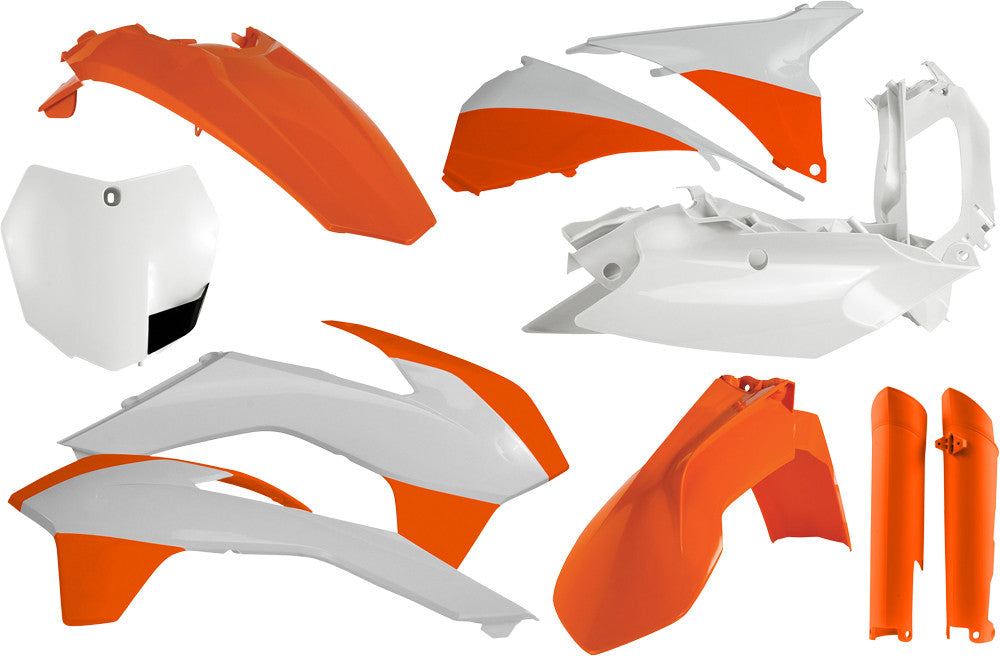 ACERBIS Full Plastic Kit Orange 2314334618