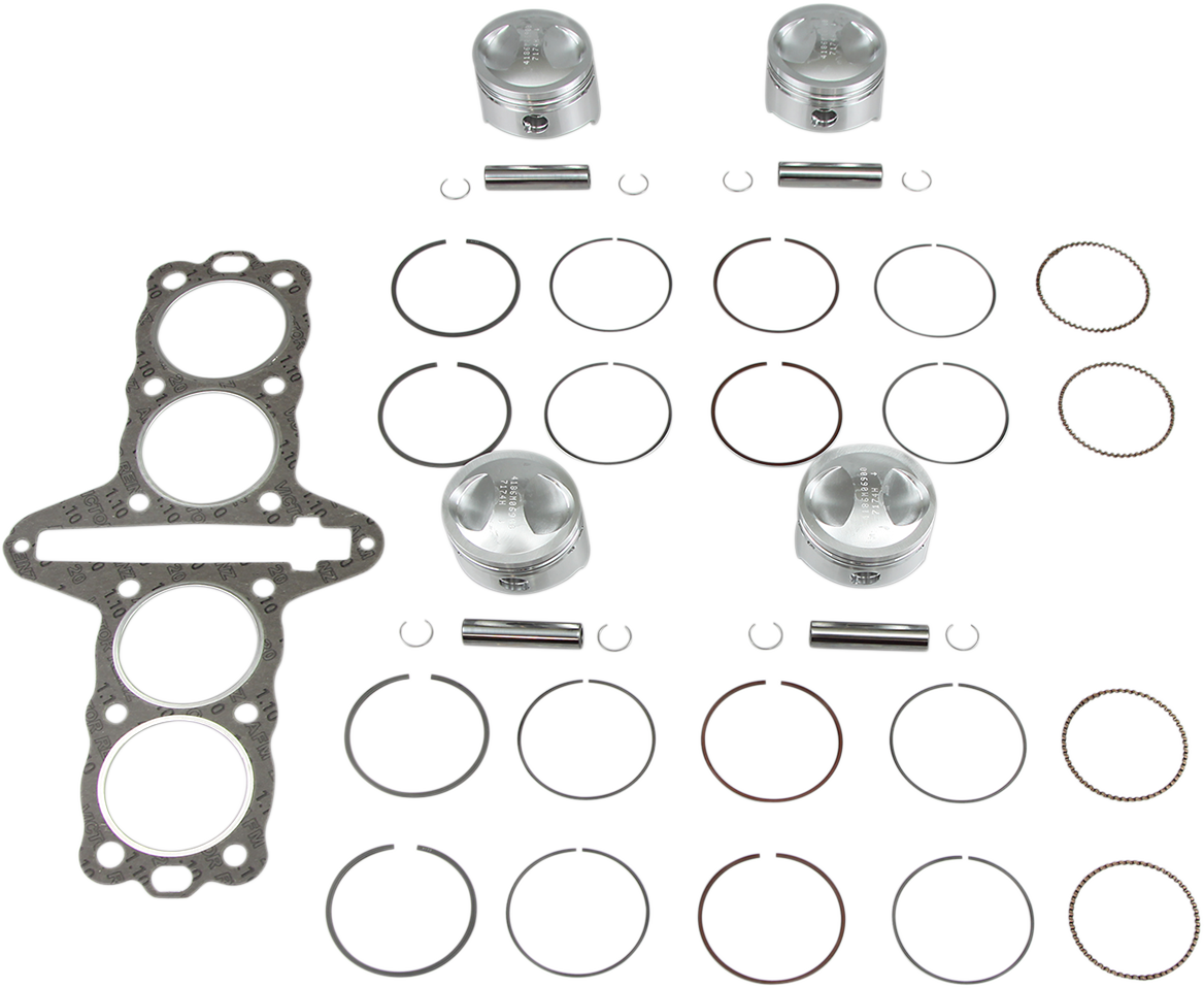 WISECO Piston Kit - Kawasaki KZ 750 GPZ Forged K810