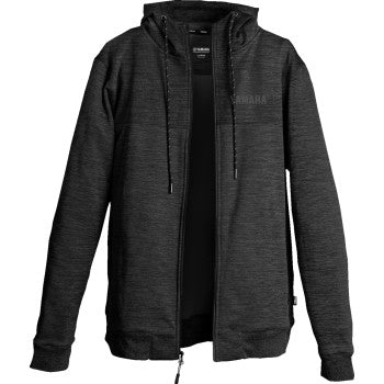 YAMAHA APPAREL Yamaha Zip Hoodie - Black - Large 3050-6535