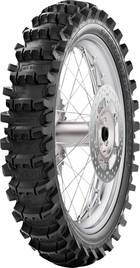 PIRELLI Tire - Scorpion MX Soft - Rear - 80/100-12 - 50M 3659100