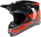 ALPINESTARS Supertech M8 Helmet - Radium - MIPS - Red Fluo/Black/Mid Gray Glossy - XL 8301519-3183-XL