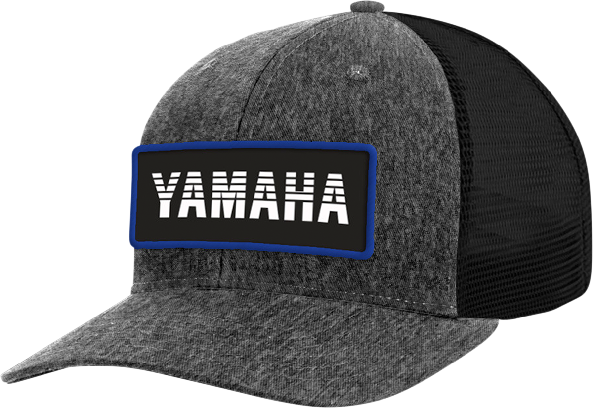 YAMAHA APPAREL Yamaha Patch Hat - Heather Gray/Black NP21A-H2735