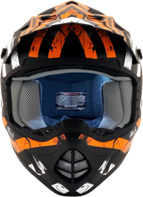 AFX FX-17 Helmet - Attack - Matte Black/Orange - XS 0110-7154