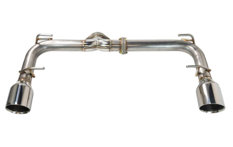 Remark 2022+ Subaru BRZ/Toyota GR86 Axle Back Exhaust w/Stainless Steel Double Wall Tip RO-TSZ8-D