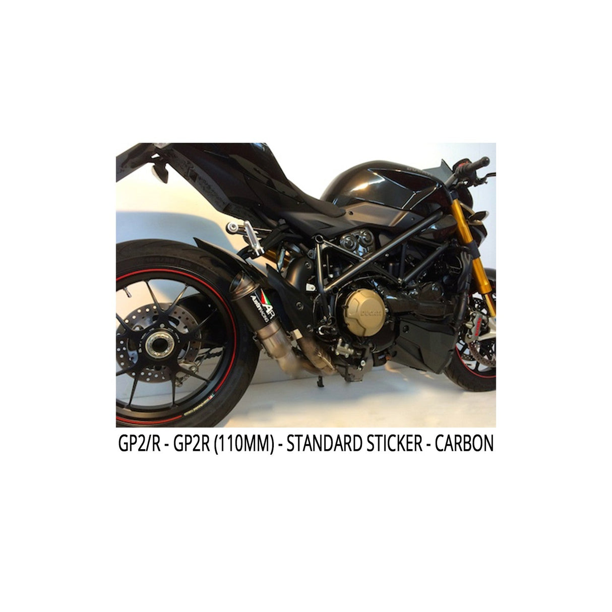 Austin Racing  848 & 1098 STREETFIGHTER GP1/R & GP2/R DE CAT RACE EXHAUST SYSTEM