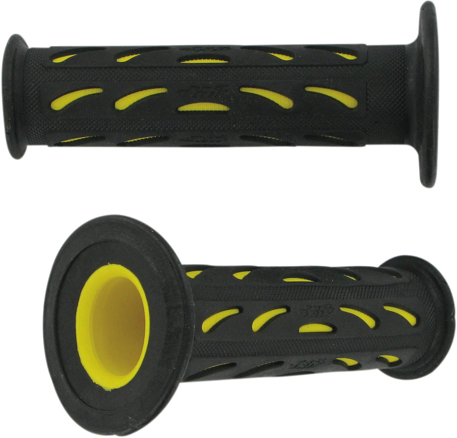 PRO GRIP Grips - 724 - Open Ends - Black/Yellow PA0724OEGI02