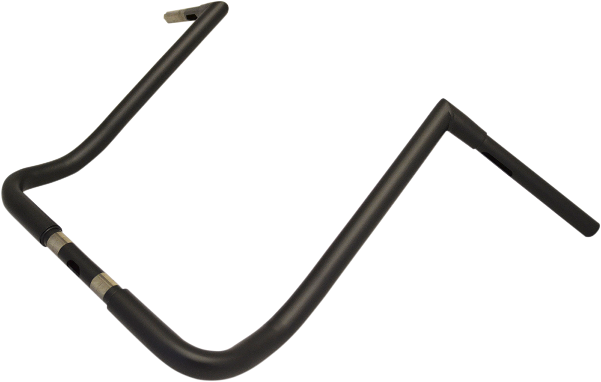 LA CHOPPERS Handlebar - Twin Peaks - Bagger - 18" - Flat Black LA-7361-18M