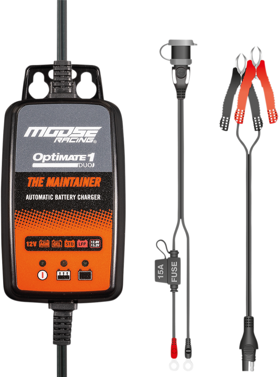 MOOSE RACING Optimate 1 Charger - DUO TM-611