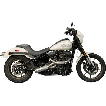 TRASK 2-into-1 Big Sexy Exhaust System - Stainless Steel for Softail  TM-5130