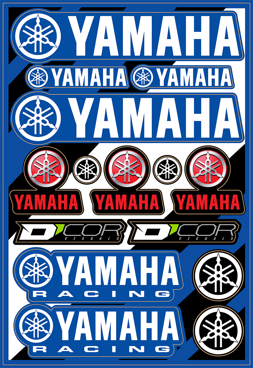 D'COR VISUALS Decal Sheet - Yamaha Cor2 40-50-101