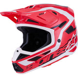 ALPINESTARS SM7 Helmet - Deed - Gloss Red/Black/White - Large 8302426-3139-L