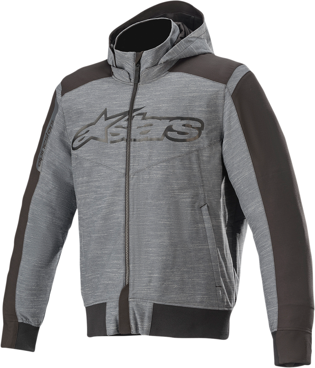 ALPINESTARS Rhod Windstopper Hoodie - Gray/Black - Large 4200420-9121-L