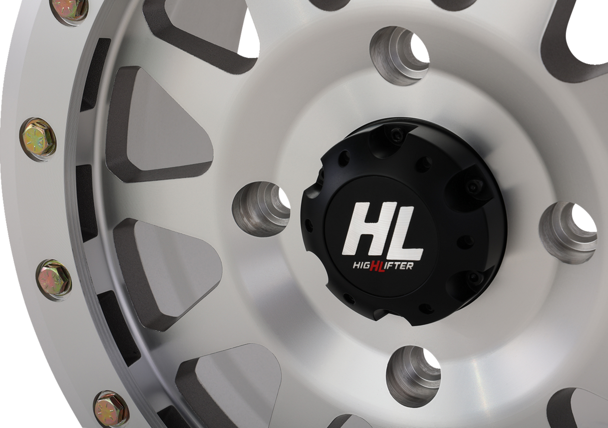 HIGH LIFTER Wheel - HLA1 Beadlock - Front/Rear - Machined - 15x7 - 5/4.5 - 5+2 (+40 mm) 15HLA1-1745