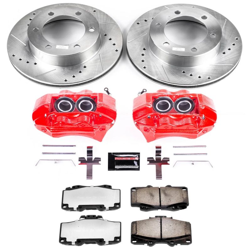 Power Stop 95-02 Toyota 4Runner Front Z36 Truck & Tow Brake Kit w/Calipers