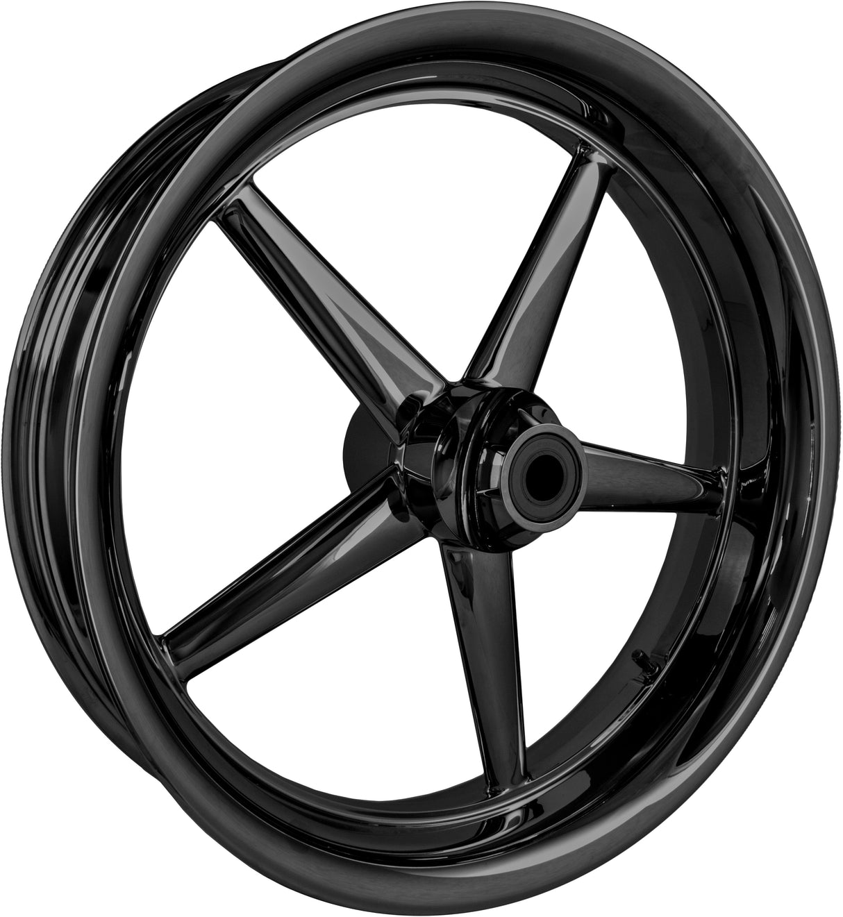 BAGGERNATION Srt Wheel And Rake Kit Hoopla Black SRT-KIT-14-HOO-B