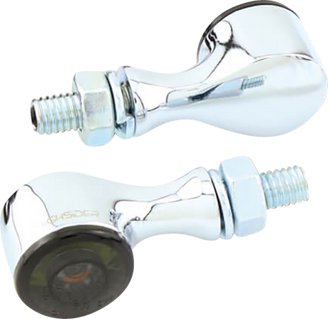 HIGHSIDER Apollo Turn Signal - Rear - Chrome 254-177