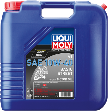 LIQUI MOLY Basic Street 4T Oil - 10W-40 - 20L 20194