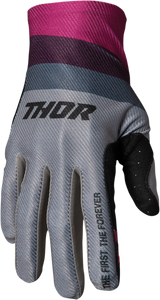 THOR Assist Gloves - React Gray/Purple - Medium 3360-0064