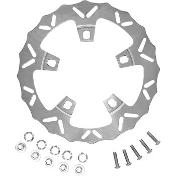 COASTAL MOTO Brake Rotor - 320MM - Front - Stainless - '24 FLHX/FLTR CM-FR-320DRSS