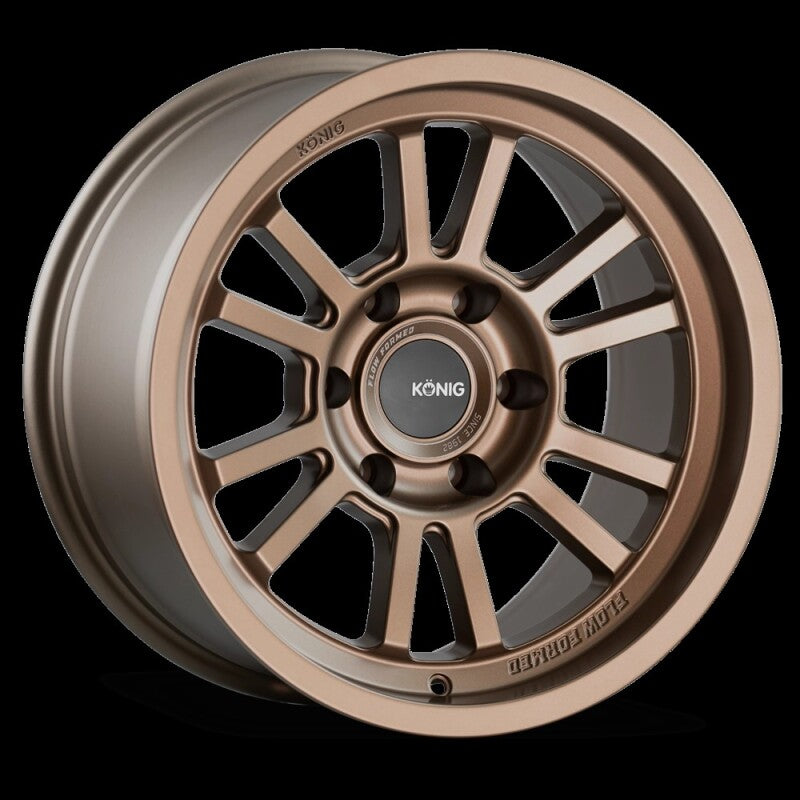 Konig HT1 17X8.5 6X139.7 ET-6 Satin Bronze H1876139N68