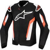 ALPINESTARS T-GP Air Jacket - Black/Red Fluo - 3XL 3300626-1030-3XL