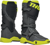 THOR Radial Boots - Gray/Fluorescent Yellow - Size 9 3410-2747