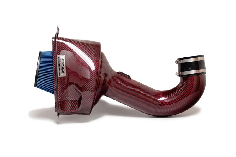 Corsa 15-19 Chevrolet Corvette C7 Z06 6.2L V8 Red Carbon Fiber Air Intake (Does Not Fit ZR1)