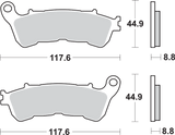 SBS HS Brake Pads - Honda - 828HS 828HS