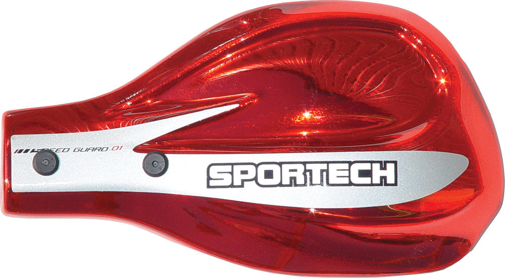 SPORTECH Speedguards (Red Chrome) 50207011