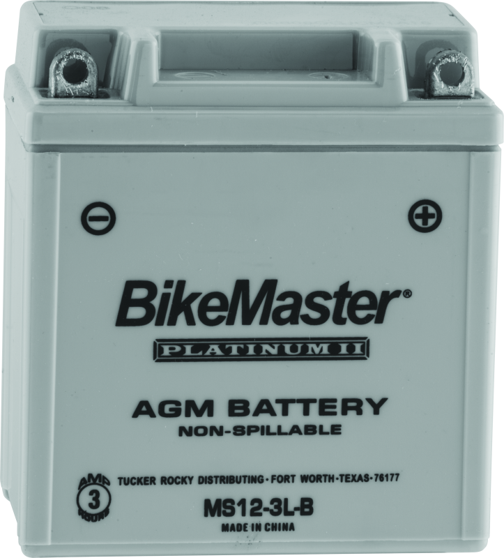 BikeMaster AGM Battery - MS12-3L-B 780766