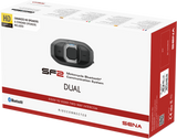 SENA SF2 Bluetooth Headset - 2-Way - Dual Speakers - Dual Pack SF2-03D-