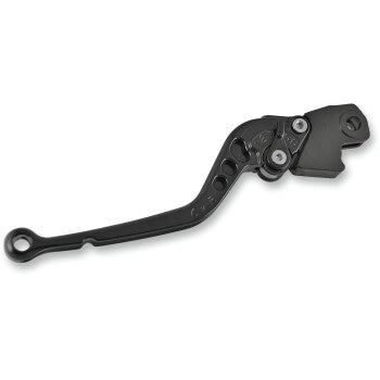 POWERSTANDS RACING Clutch Lever - Long - Black Ninja  250/300 00-00477-22