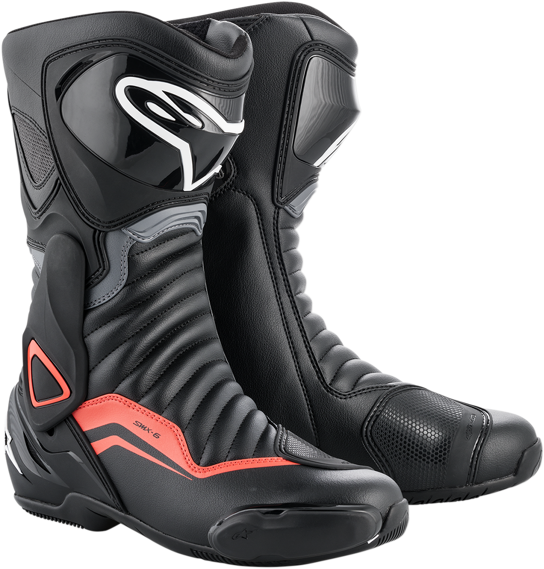 ALPINESTARS SMX-6 v2 Boots - Black/Gray/Red - US 11.5 / EU 46 2223017-1130-46