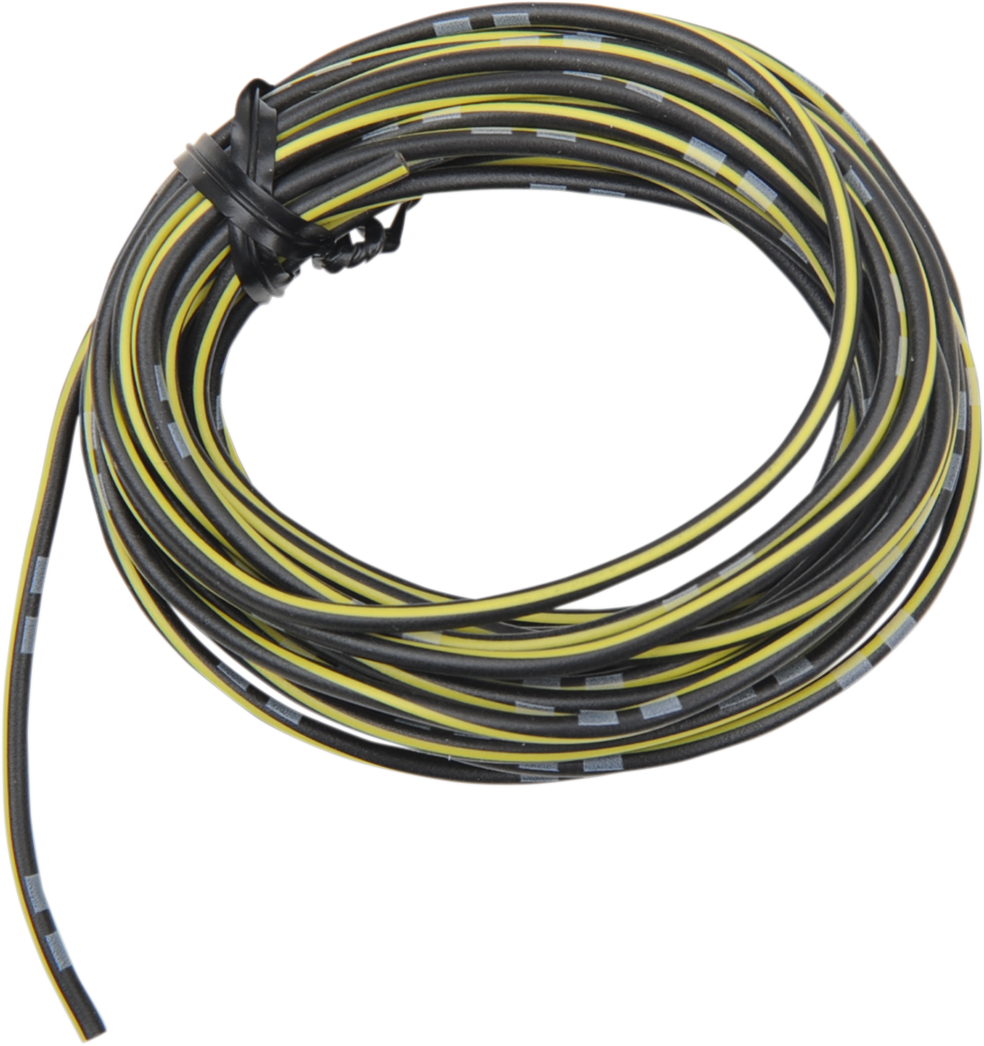 SHINDY 14A Wire - 13' - Black/Yellow 16-685