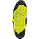 THOR Radial Boots Replacement Outsoles - Black/Yellow Fluorescent - Size 7-8 3430-0901