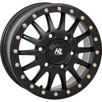 HIGH LIFTER Wheel - HL24 - Front/Rear - Black - 15x7 - 5/4.5 - 5+2 (+38 mm) 15HL24-1445