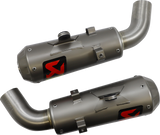 AKRAPOVIC Slip-On Line Titanium Muffler - Hypermotard 950 S-D9SO15-HCBT 1811-4240