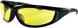 BOBSTER Charger Sunglasses - Gloss Black - Yellow ECHA001Y