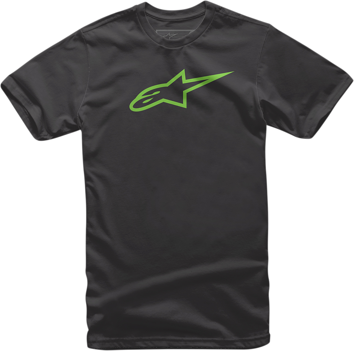 ALPINESTARS Ageless T-Shirt - Black/Green - Medium 1032720301060M