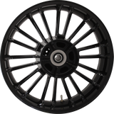 COASTAL MOTO Rear Wheel - Atlantic 3D - Single Disc/No ABS - Black - 18" x 5.50" - '09+ FL 3D-ATL185SB